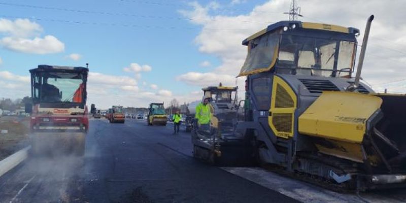 DK61: intensywne prace między Legionowem a Zegrzem