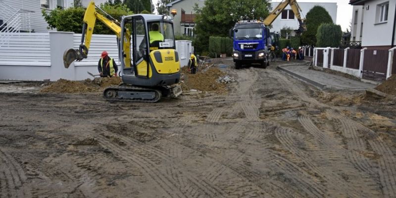 Na ul. Atlasa praca wre!