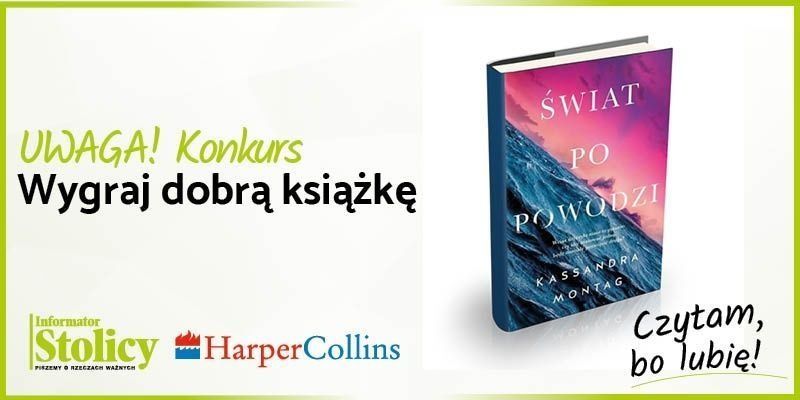 Rozwiązanie konkursu - wygraj książkę Wydawnictwa HarperCollins pt. "Świat po powodzi"