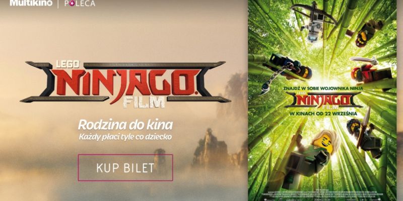 SZYBKI KONKURS! Do wygrania bilety na LEGO® NINJAGO®!