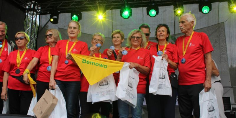 Seniorzy z Bemowa ponownie na podium Międzynarodowej Olimpiady Seniorów