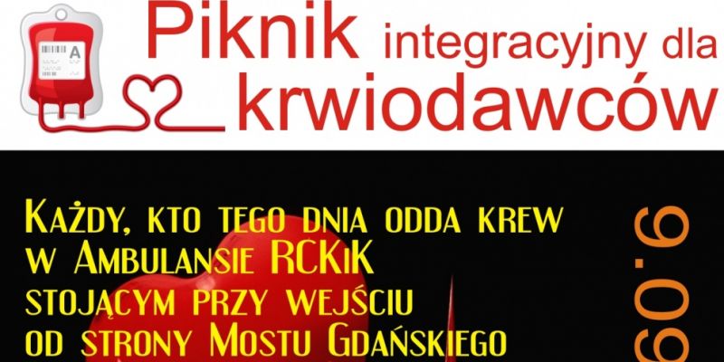 Piknik krwiodwwcó już w sobotę!