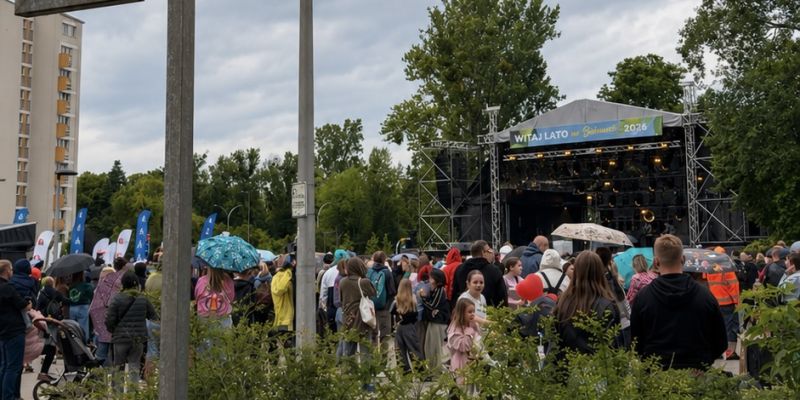 Bielany przywitały lato. Koncerty, atrakcje dla rodzin i dobra zabawa przy metrze Słodowiec