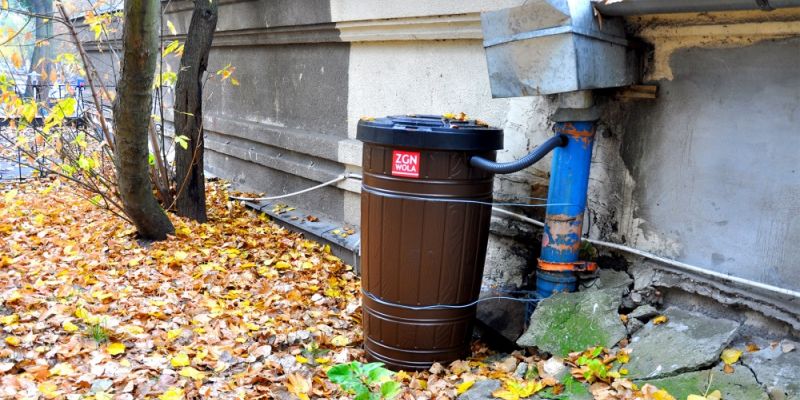 Pilotażowy program montażu zbiorników na deszczówkę