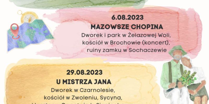 Poznajemy Twórców Kultury Mazowsza - wycieczki autokarowe dla seniorów