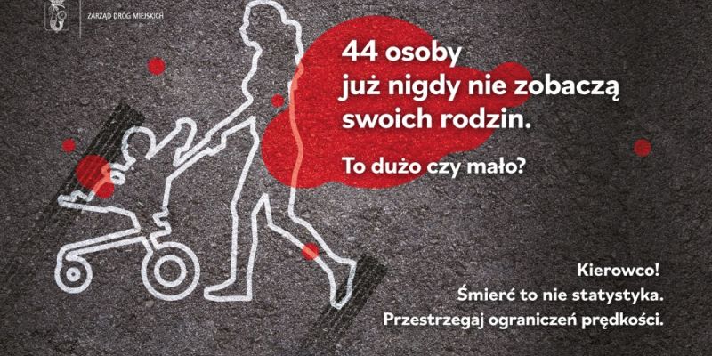 44 ofiary wypadków drogowych. Czy to dużo? Rusza nowa kampania dla kierowców