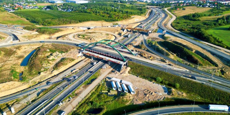 Węzeł Gdańsk Południe jest całkowicie przejezdny