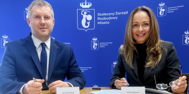 Podpisano umowę na projekt wschodniego odcinka obwodnicy śródmiejskiej Warszawy
