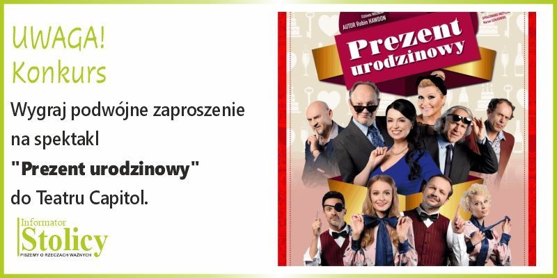 [KONKURS] Spektakl "Prezent urodzinowy". Wygraj podwójną wejściówkę