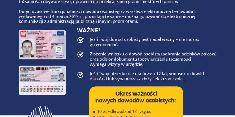 Nowe dowody osobiste już w listopadzie