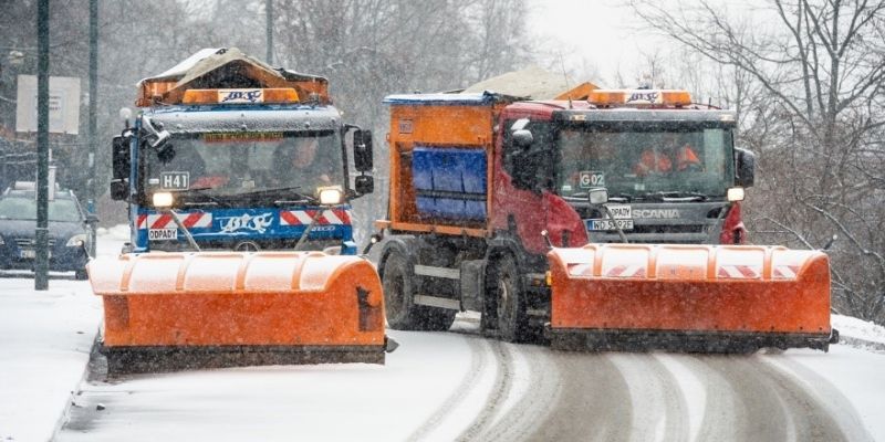 Warszawa przygotowana na mroźny weekend