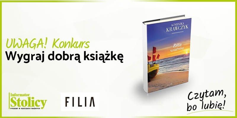 Konkurs! Wygraj książkę Wydawnictwa Fila pt. "Róża wiatrów"