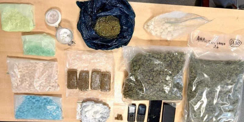 Trafił do aresztu za ponad 3,5 kilograma narkotyków