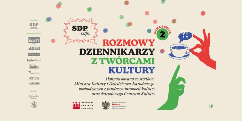 W listopadzie startuje „SDP Cafe” - rozmowy dziennikarzy z twórcami kultury.