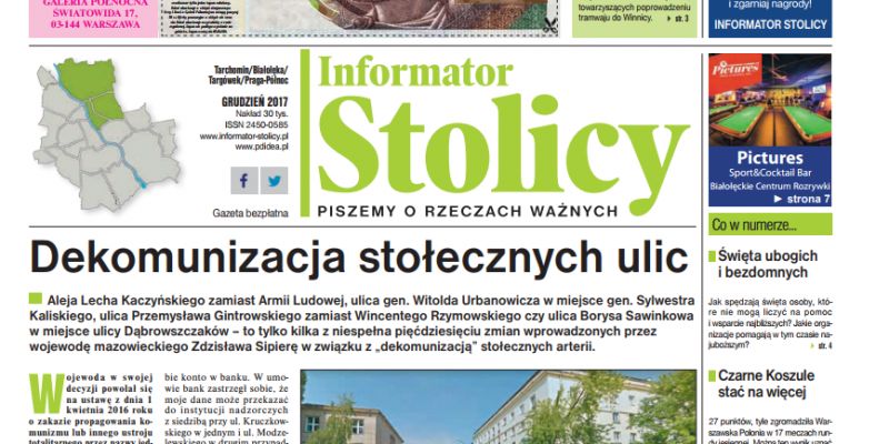 Nowy numer Informatora  Stolicy!