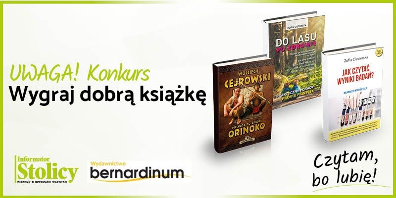 Rozwiązanie konkursu - Wygraj książkę Wydawnictwa Bernardinum pt. "Do lasu po zdrowie"