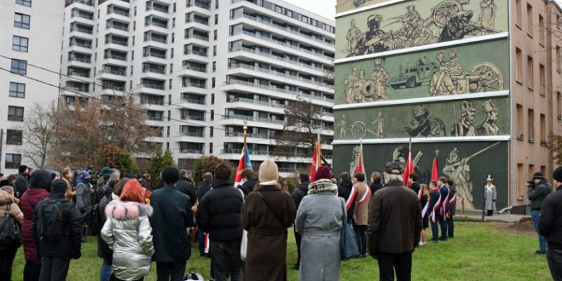 Odsłonięcie Muralu  Reduta Ordona