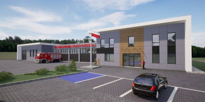 Nowa strażnica w Tłuszczu coraz bliżej. Rusza kolejny etap inwestycji