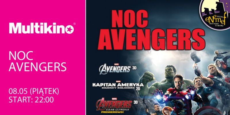 ENEMEF: Noc Avengers z premierą Czasu Ultrona