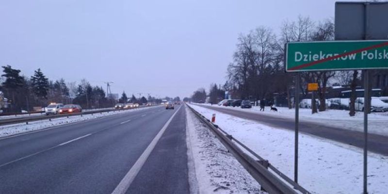 S7 Czosnów–Kiełpin: ruszyły przygotowania. Kierowcy muszą uważać na zwężenia