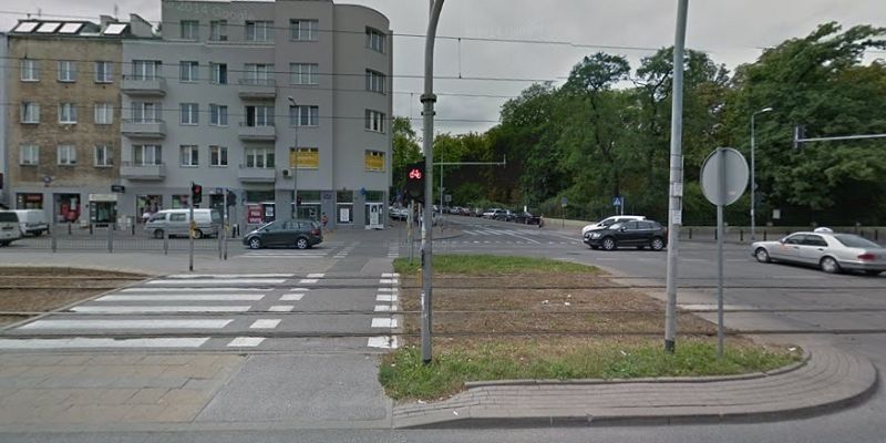 Remont torowiska na ul. Puławskiej