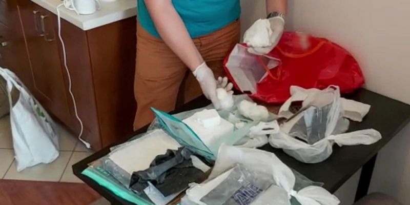 Policjanci przechwycili 4,5 kg kokainy