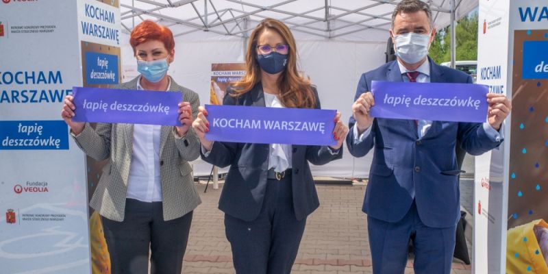 Kochasz Warszawę, łap deszczówkę