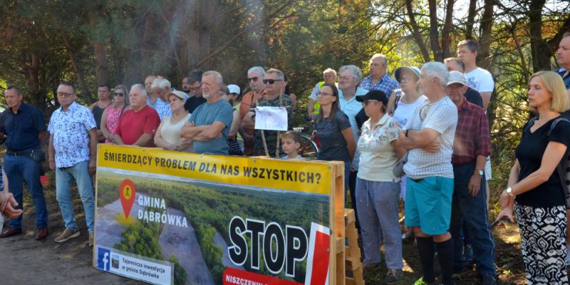 Nielegalne składowisko odpadów na Mazowszu?