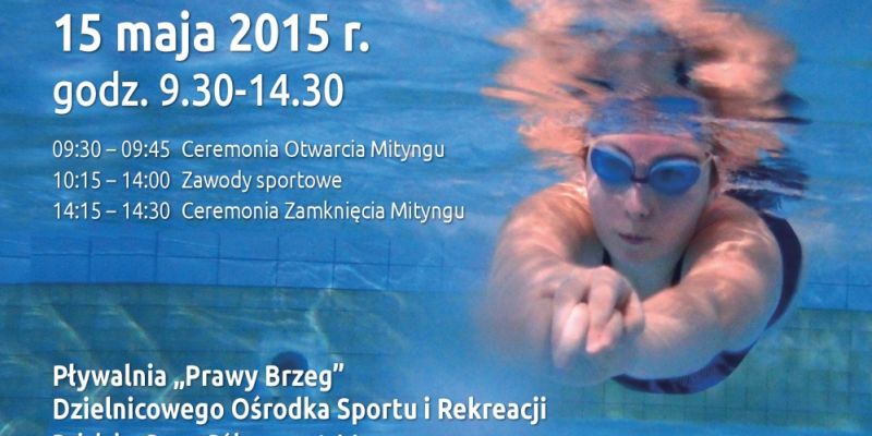 XII MAZOWIECKI MITYNG PŁYWACKI  OLIMPIAD SPECJALNYCH