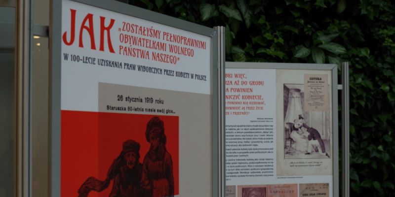 Pełnoprawne obywatelki Rzeczpospolitej – wystawa w Bibliotece Publicznej m. st. Warszawy