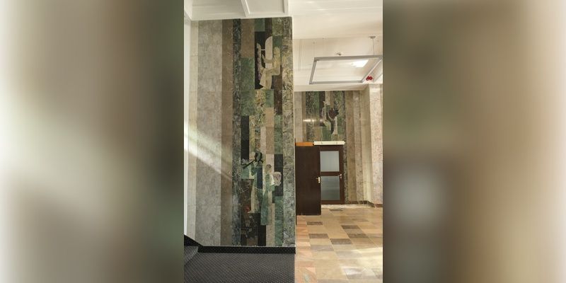 Mozaika z budynku przy Foksal wpisana do rejestru zabytków