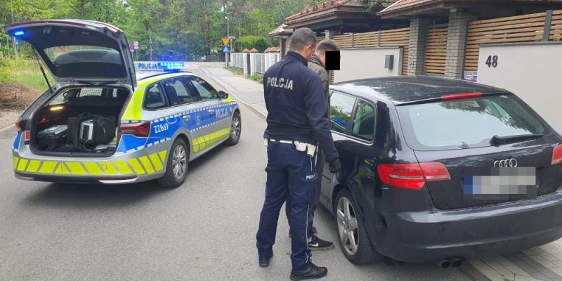 Kierowca unikał policji z obawy przed alkoholem, ale wpadł przez narkotyki