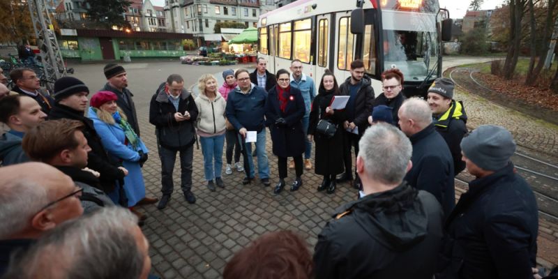 Wizyta prezydent Gdańska w Dzielnicy Oliwa.