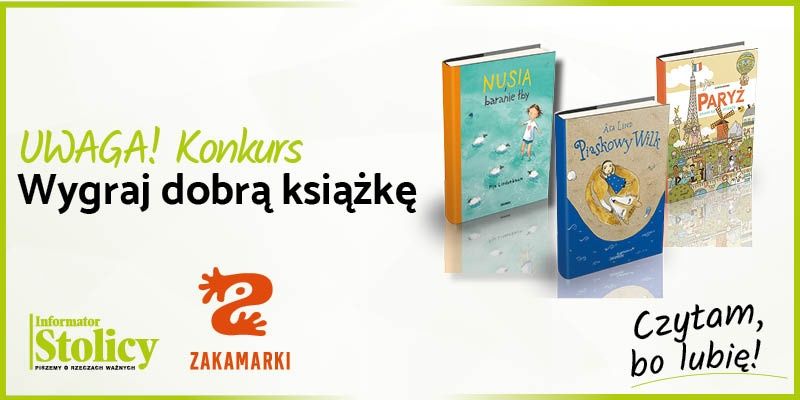 Konkurs! Wygraj książkę Wydawnictwa Zakamarki pt. „Piaskowy Wilk”