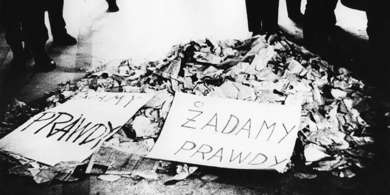 Największy w Polsce protest Marca 1968 był w Gdańsku, na 20 tysięcy ludzi. Mija 55 lat