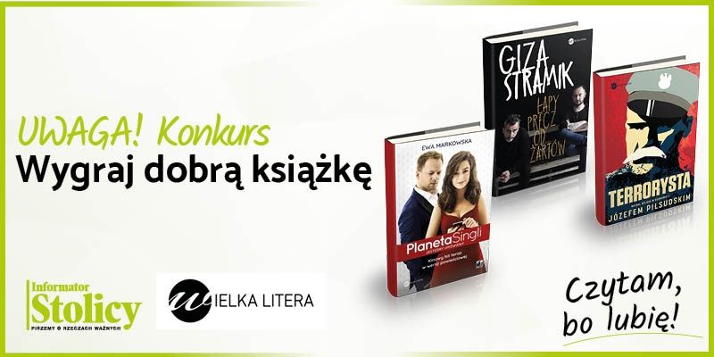 Uwaga konkurs! Wygraj książkę Wydawnictwa Wielka Litera pt. ,,Łapy precz od żartów'