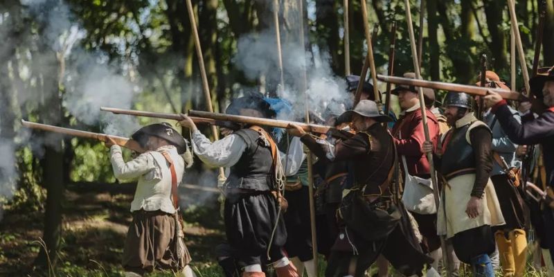 Tłumy na festiwalu historycznym w Twierdzy Wisłoujście