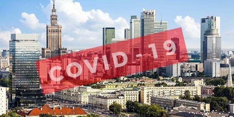 Warszawa: 1168 nowych przypadków zakażenia koronawirusem