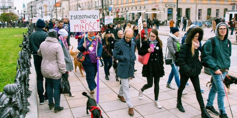 Marsz Kundelków w Warszawie