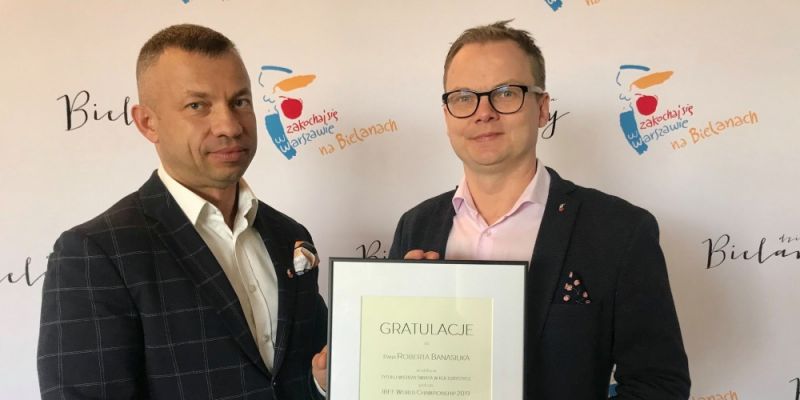 Sukces kulturysty z Bielan