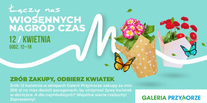 Wiosenna akcja z upominkami i warsztatami dla najmłodszych w Galerii Przymorze