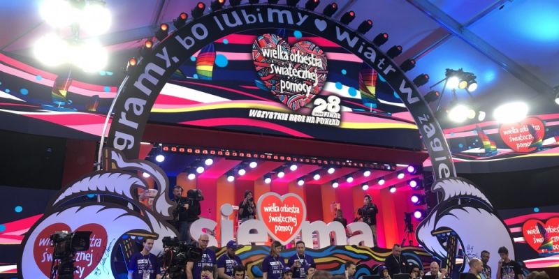 WOŚP gra w Warszawie. Zobacz zdjęcia z studia!