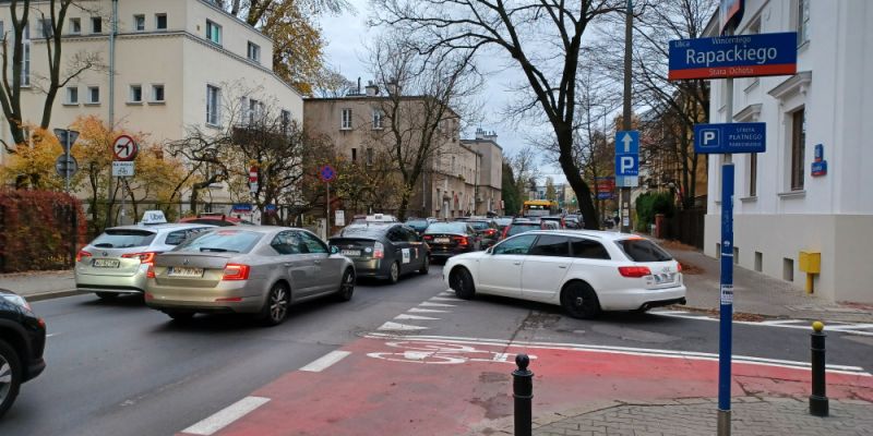 Porządki ZDM-u na Raszyńskiej