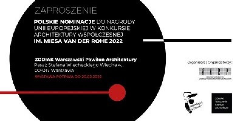 Ogłoszenie finalistów konkursu Mies Van Der Rohe Award 2022