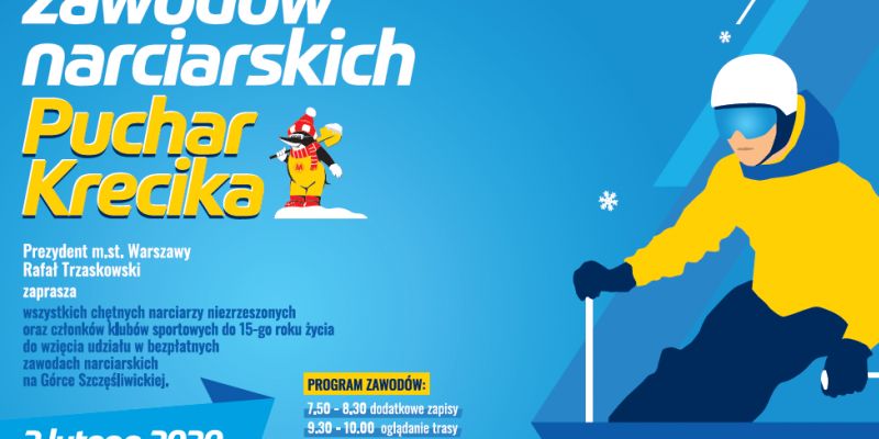 Narciarze na stok! Kolejna edycja zawodów o Puchar Krecika