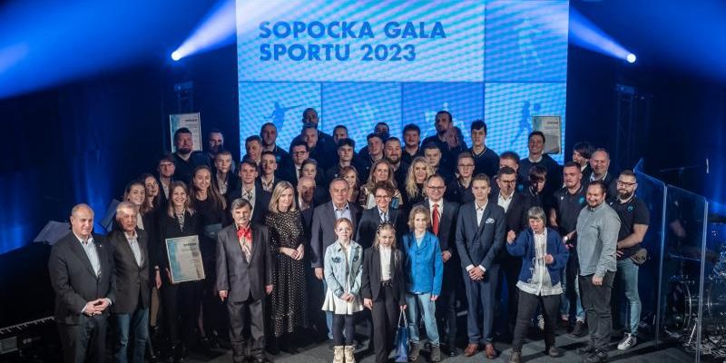 Sportowcy nagrodzeni podczas Sopockiej Gali Sportu