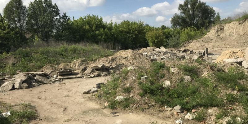 Gruzowisko na Borsuczej zmieni się na tereny zielone
