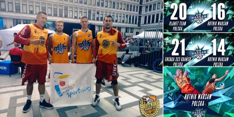 Hutnik Warszawa 3x3 rywalizował z najlepszymi w kraju