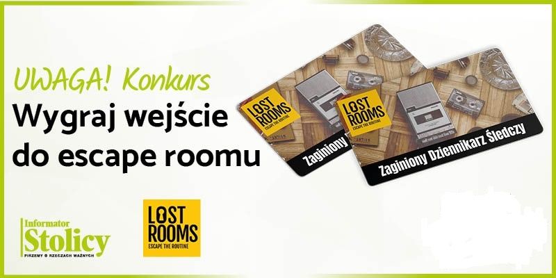 Konkurs! Wygraj wejście do escape roomu!