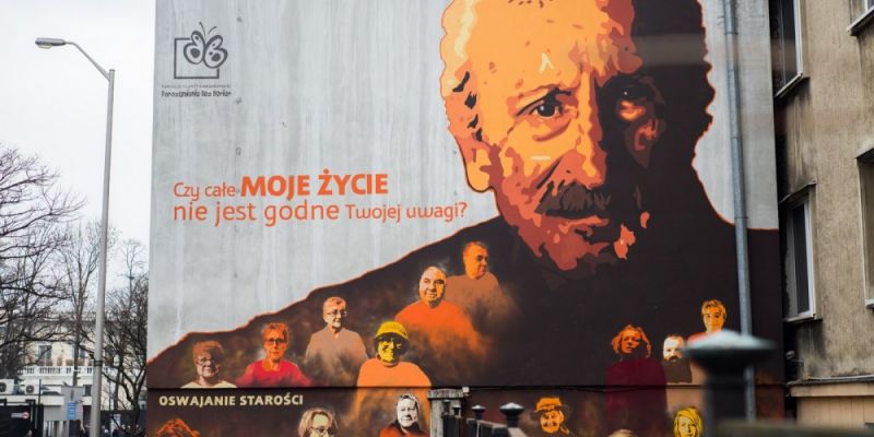 MURAL Z FRANCISZKIEM PIECZKĄ